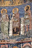 Tivoli, Chiesa di san Silvestro, affreschi dell'abside risalenti al xiii sec. 